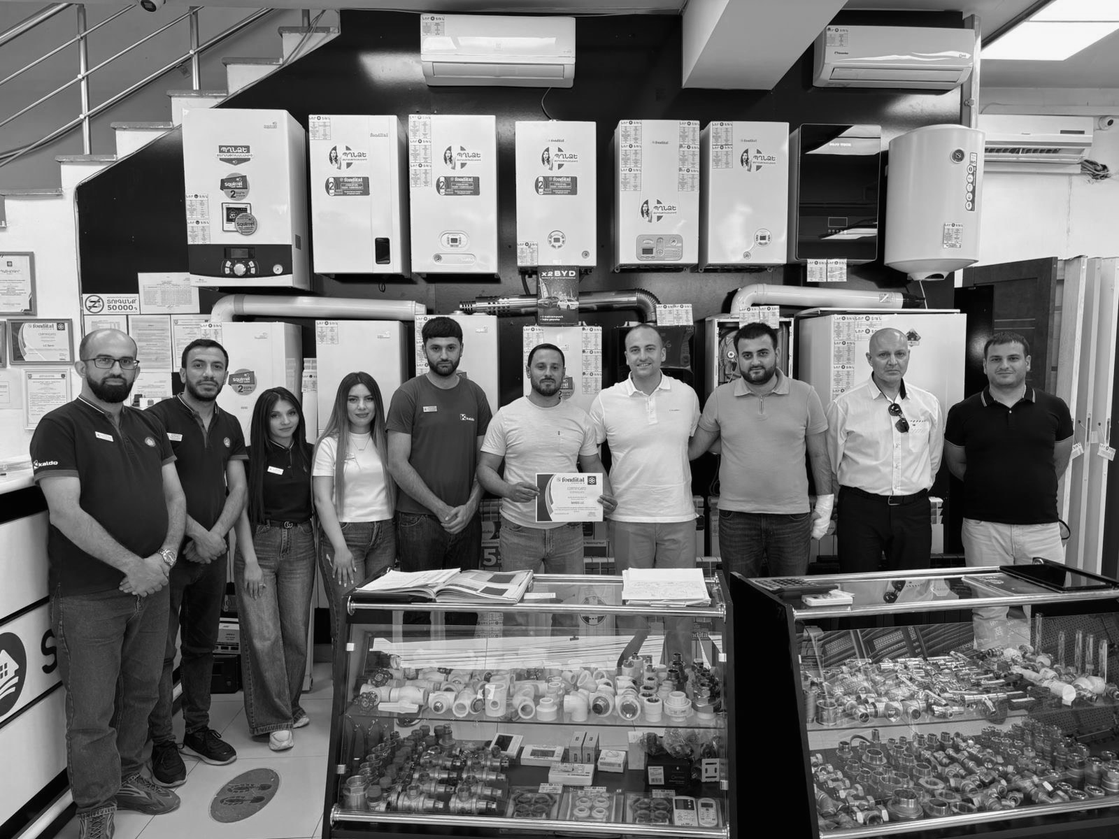 “Nor Tun” Chain of Stores Hosts Representatives of the Fondital Brand