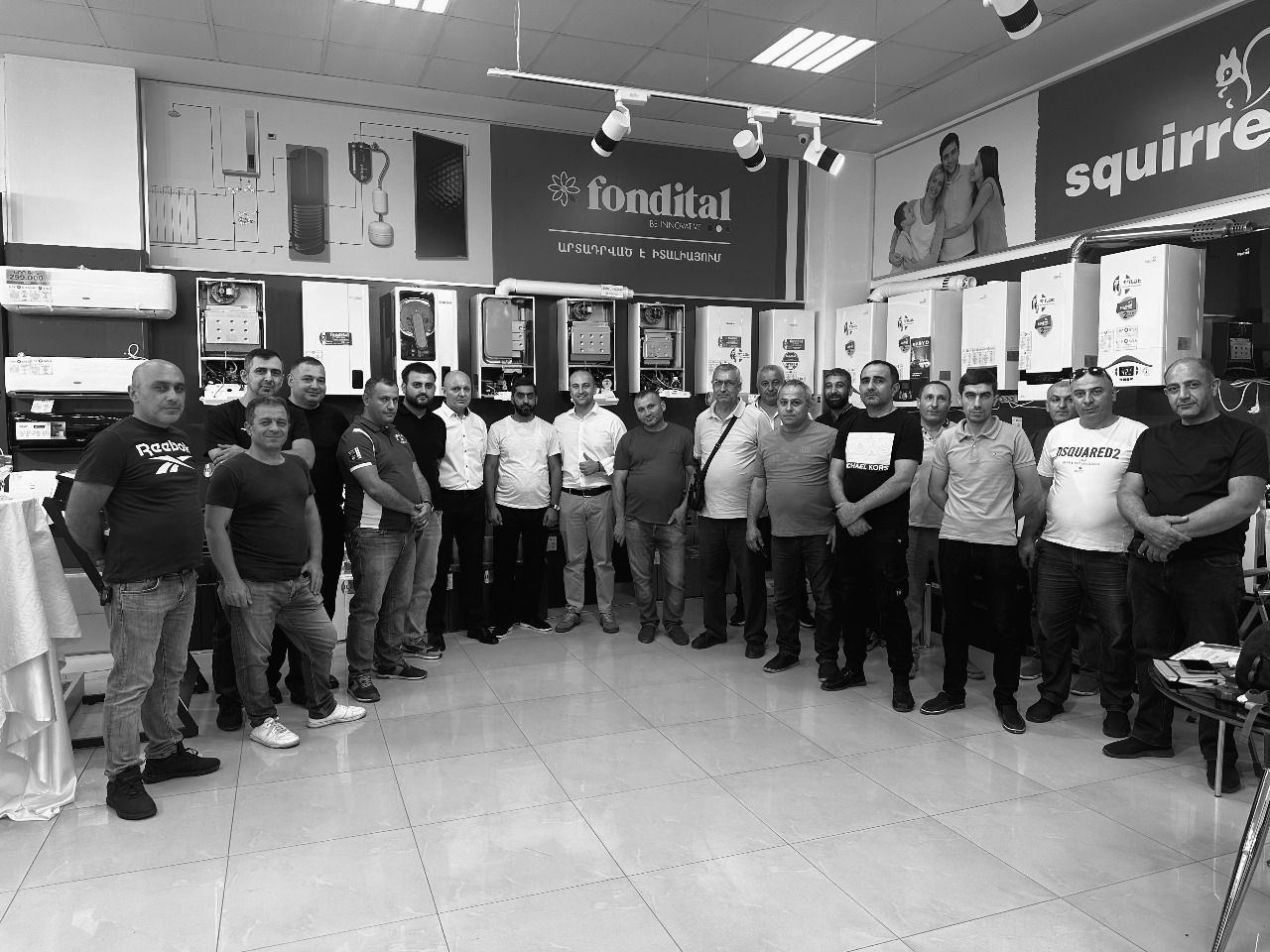 Professional Training Conducted by Representatives of the Fondital Brand