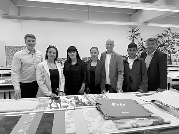 “BARSIS” Employees Visit Marburg Wallpaper Factory in Germany